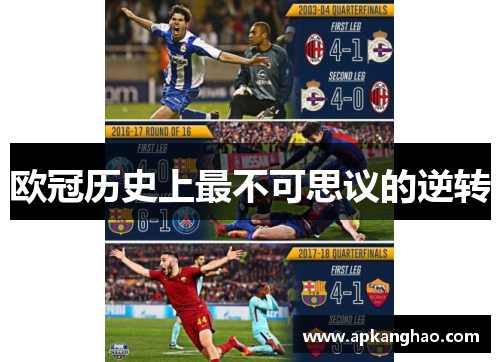 欧冠历史上最不可思议的逆转